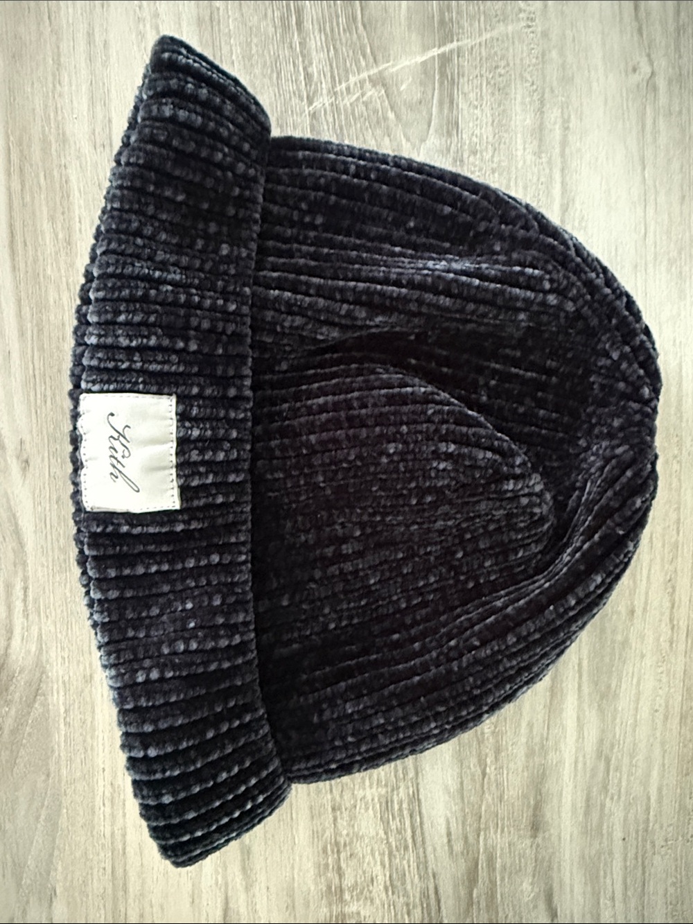 Kith Black Ribbed Corduroy Beanie